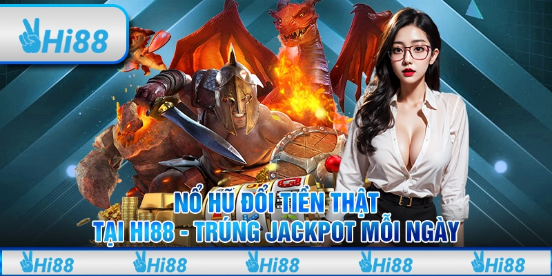 Nổ Hũ Đổi Tiền Thật Tại Hi88 - Trúng Jackpot Mỗi Ngày