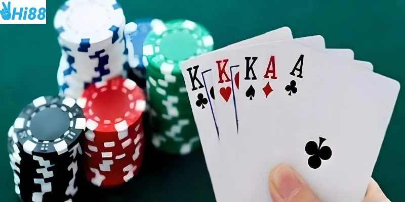 Poker bộ môn bài hấp dẫn người chơi tại Hi88