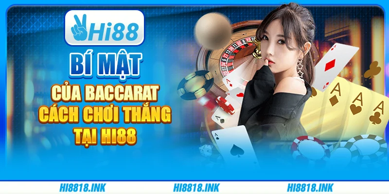 Bí Mật Của Baccarat - Cách Chơi Thắng Tại Nhà Cái Hi88