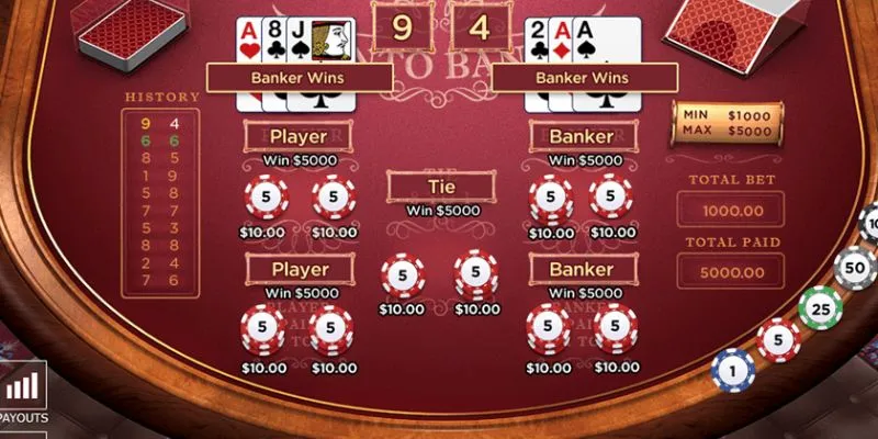 Bí kíp đánh baccarat cược thông minh 