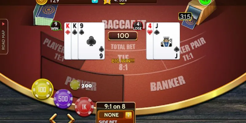 Những loại cược baccarat nổi bật 