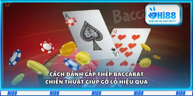 Cách đánh gấp thếp Baccarat: Chiến thuật giúp gỡ lỗ hiệu quả