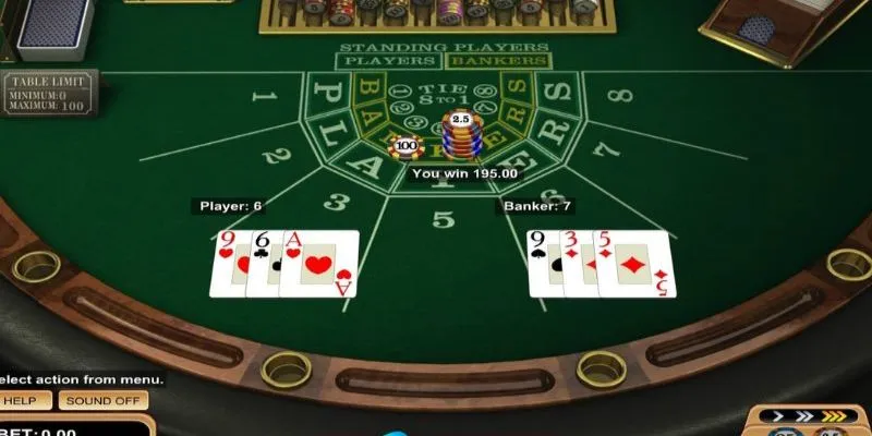 Quy trình về cách đánh gấp thếp baccarat 
