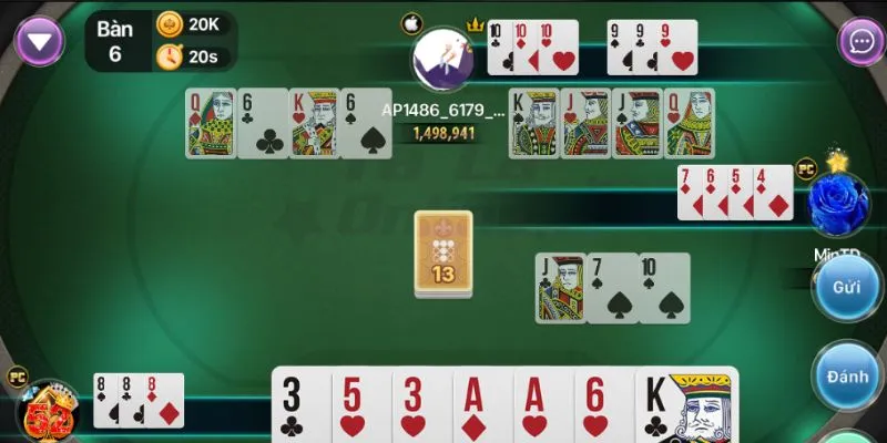 Kinh nghiệm chơi bài tá lả làm chủ ván đấu 