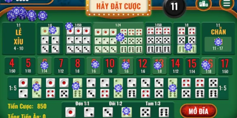 Các mẹo chơi sicbo online rinh thưởng lớn 